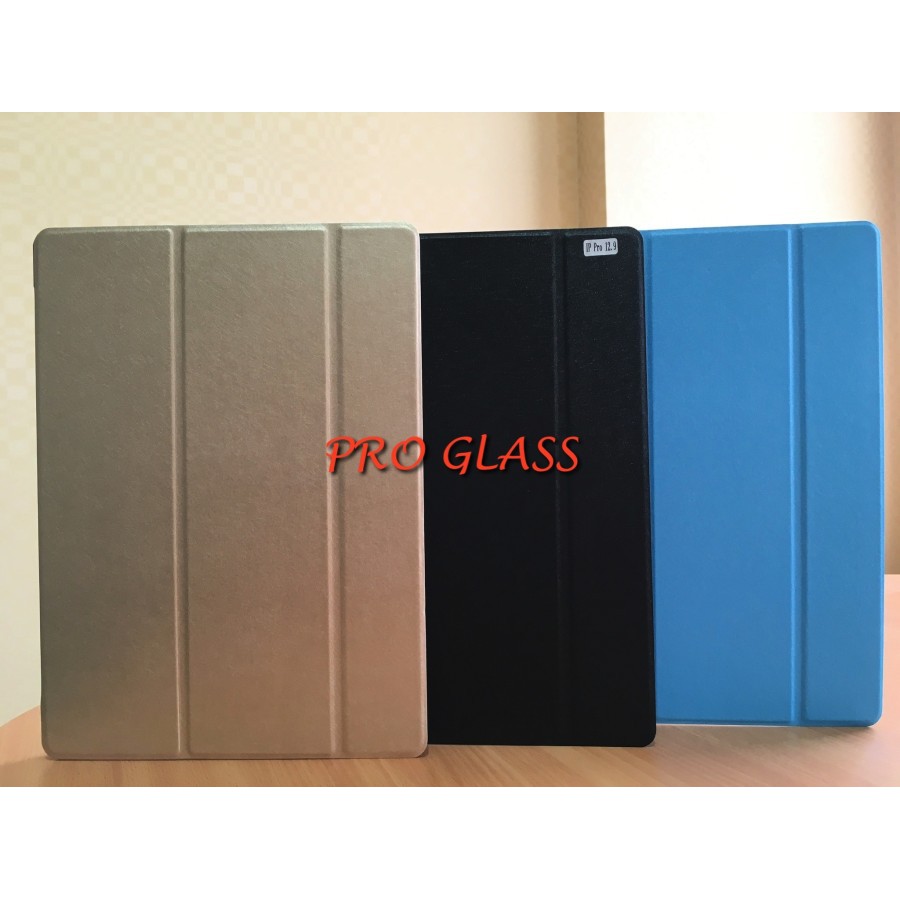 IPAD PRO 12.9" / PRO 12.9 2018 / PRO 12.9 2020 PREMIUM SMART FLIP COVER LEATHER CASE AUTOLOCK