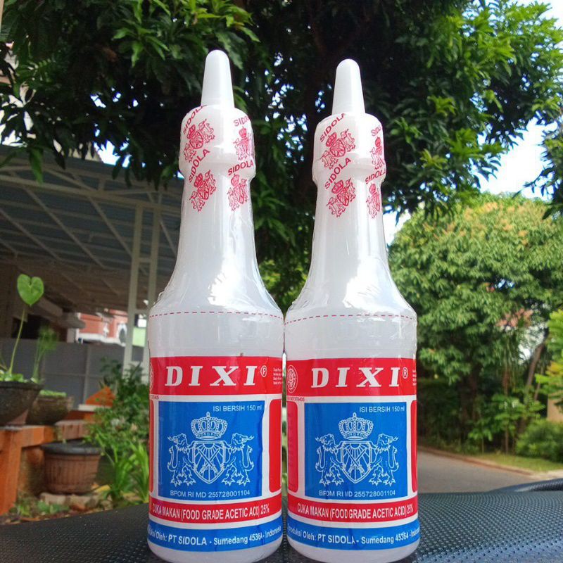 

Dixi Cuka Makan Dalam Kemasan Botol Pelastik 150 ML