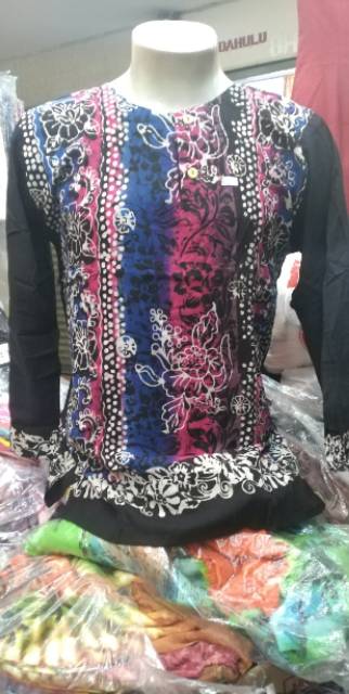 UPDATE TERBARU Baju Lengan Panjang Corak Bangkok Random