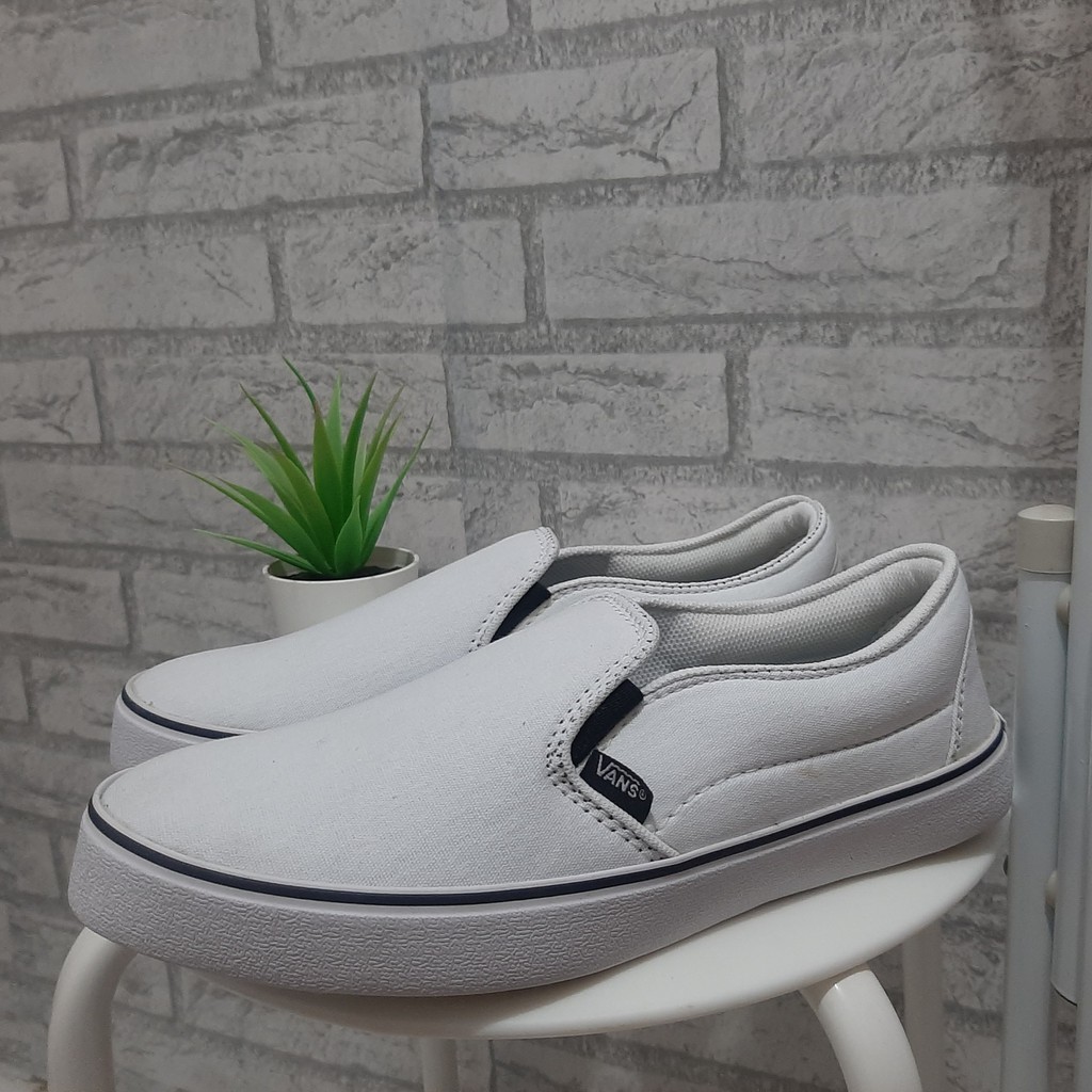 Sepatu Vans Slip OnTanpa Tali  Pria Wanita kerja kuliah Termurah traveling