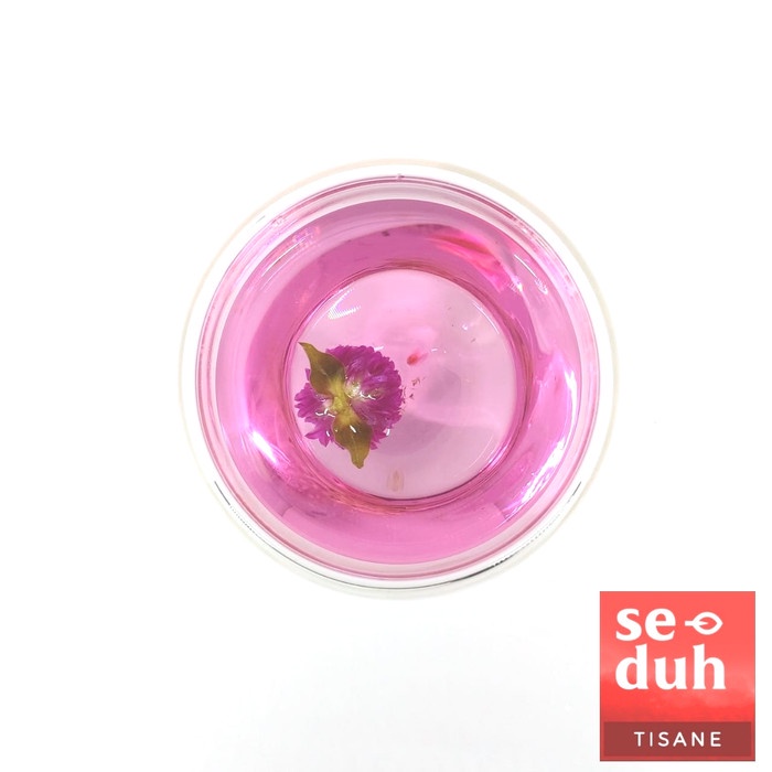 

TEH-DAUN- SEDUH – GLOBE AMARANTH TEA / TEH BUNGA GLOBE AMARANT UNGU 30 GRAM -DAUN-TEH.