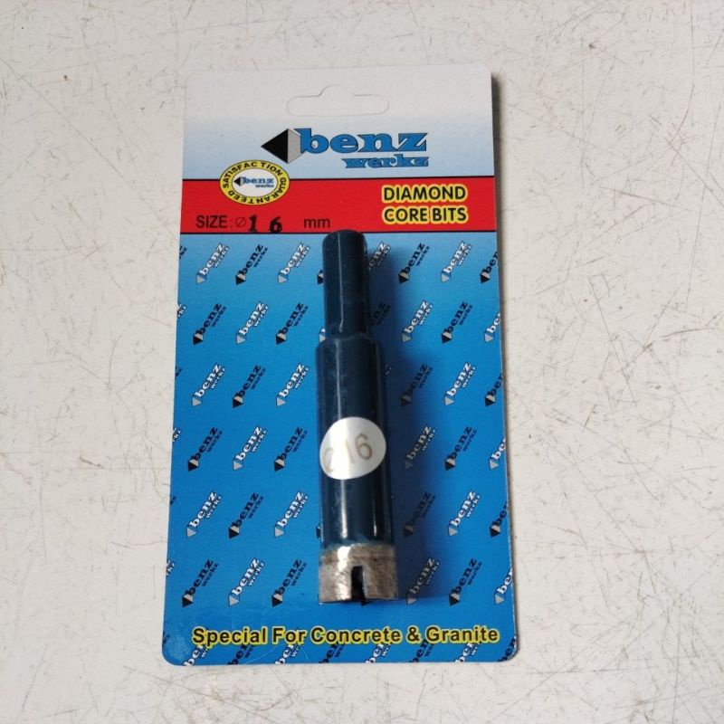 BENZ diamond core bit 16mm / BENZ mata bor granit 16mm