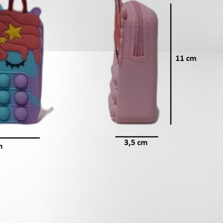 ✷ Tas Pop It / Sling Bag Pop It Impor / Dompet Pop It Impor - Cat Pink ♥