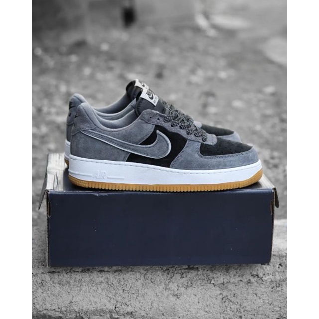 Nike Air Force 1 Suede Wolf Grey