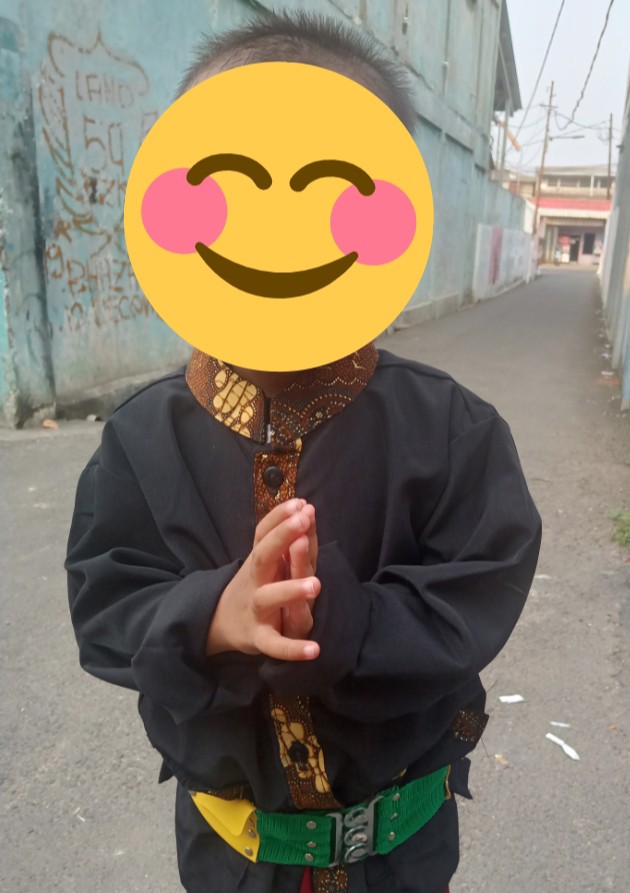 Baju Pangsi Anak Motif Batik Dan Polos Untuk Anak Tk Dan Sd..usia 4-12 Tahun