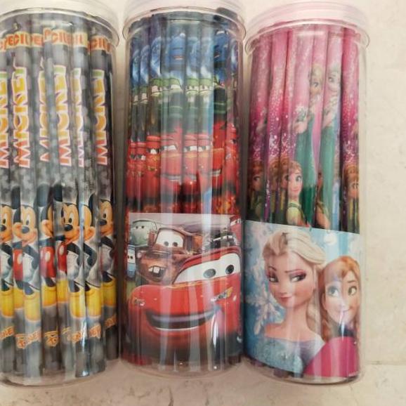 

Miliki - Pensil 2B fancy karakter tabung 50pc, pensil pot, pensil set, pencil fancy 2B ,,