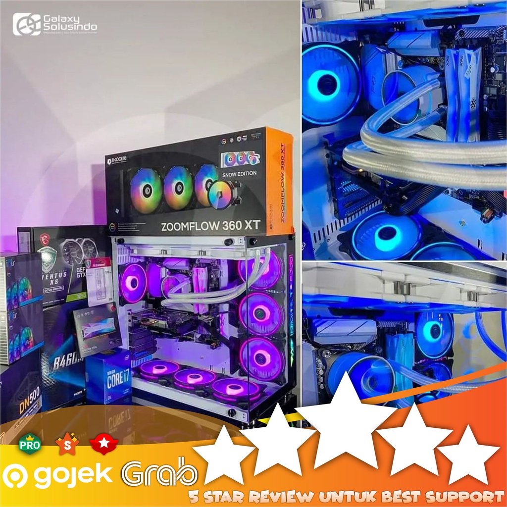 PC RAKITAN COMPUTER SPEC SULTAN TIPIS2 VERSI DESAIN DAN GAMING No.14