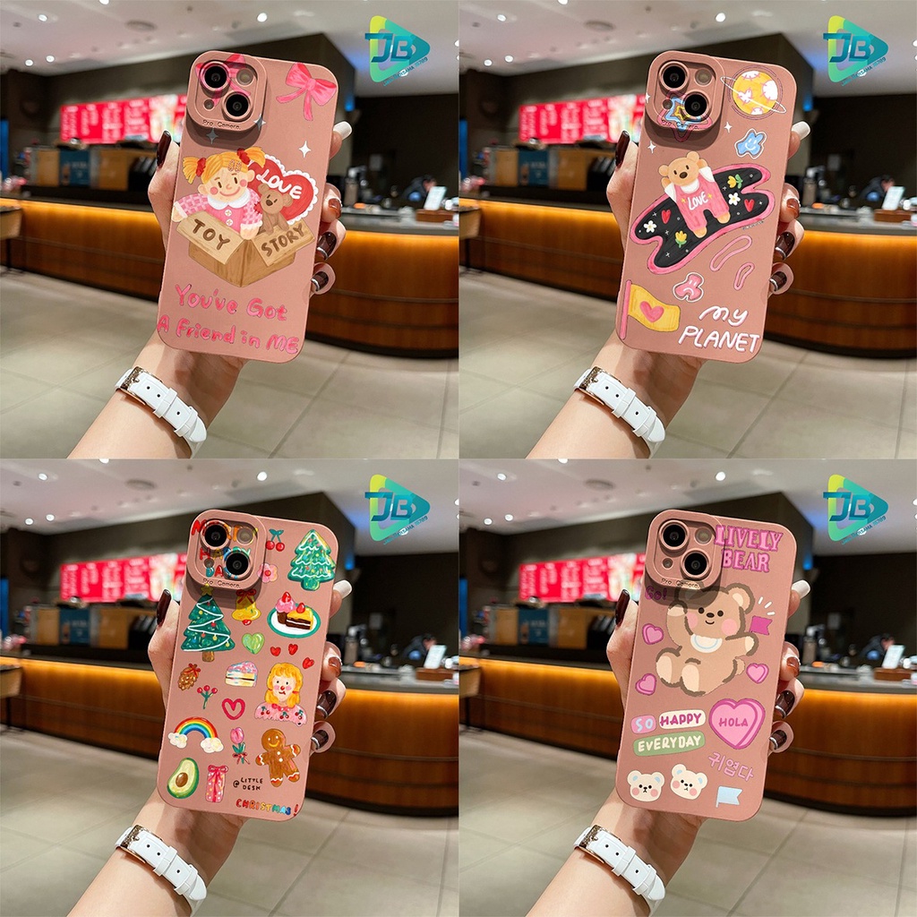 SOFTCASE PROCAMERA CUSTOM SO CUTE OPPO VIVO SAMSUNG REALME XIAOMI IPHONE INFINIX FOR ALL TYPE JB5754