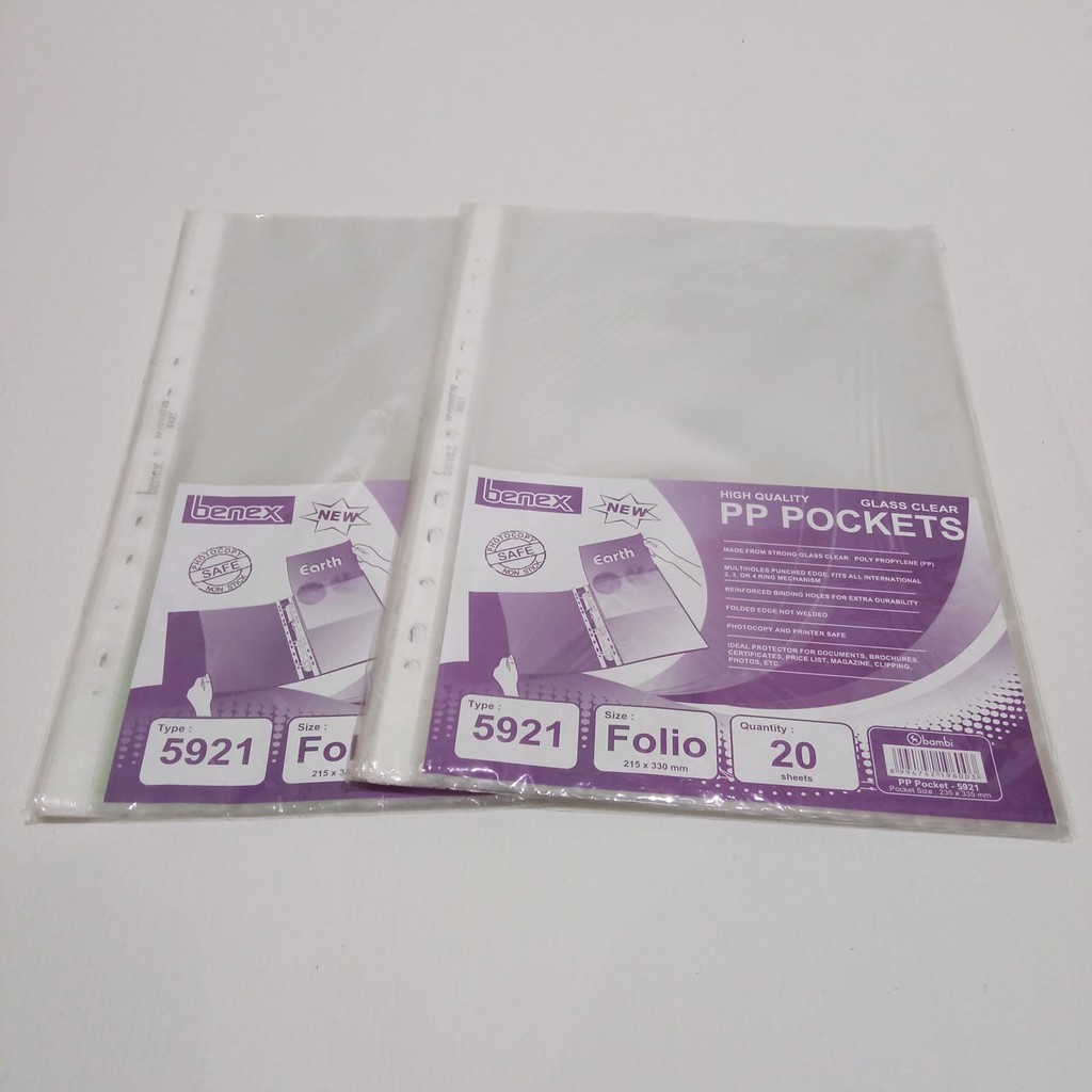 

PP POCKET FOLIO ISI 20 PCS
