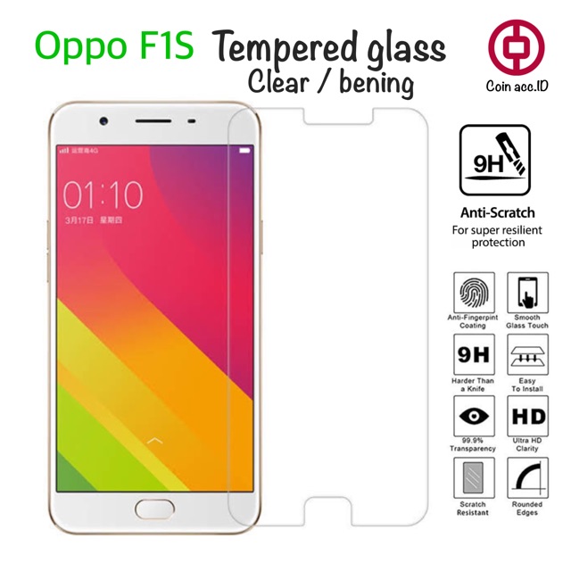 Tempered glass OPPO F1S - anti gores kaca oppo f1s