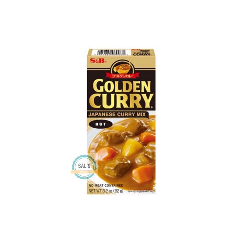 

S&B Golden Curry Hot 92 gr Bumbu Kari Blok Jepang