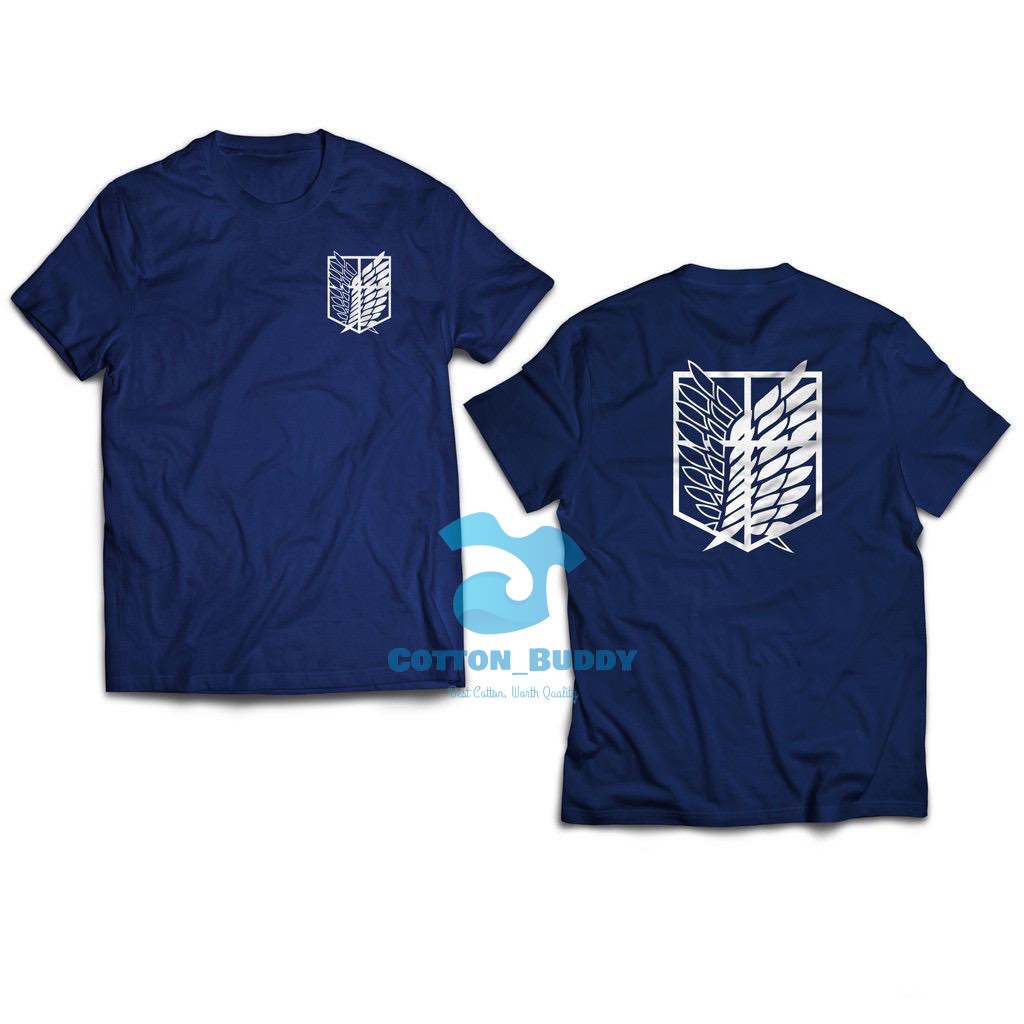 BAJU KAOS ANIME SHINGEKI NO KYOJIN SNK ATTACK ON TITAN AOT EREN MIKASA LEVI ARMIN