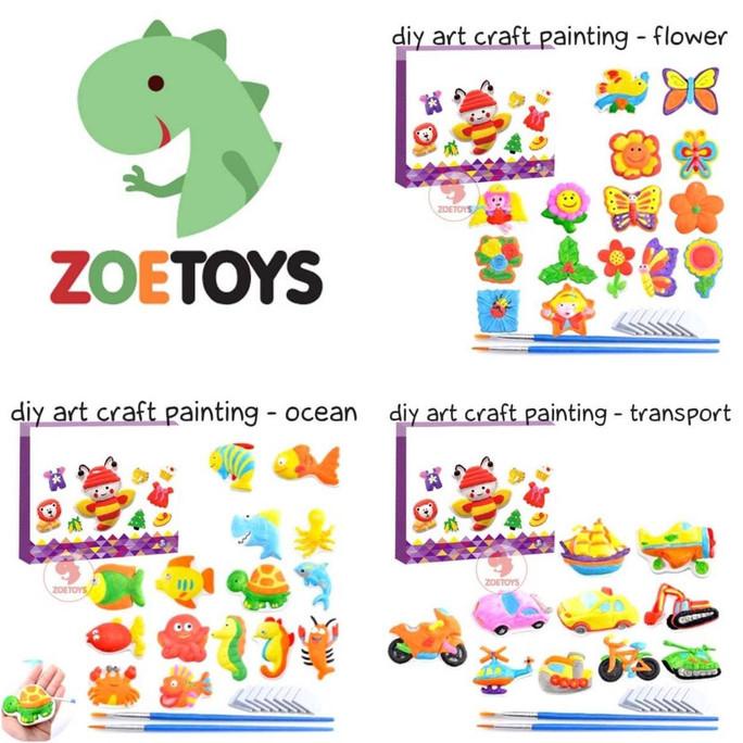 Zoetoys DIY Art Craft Painting | mainan edukasi | mainan anak mR4