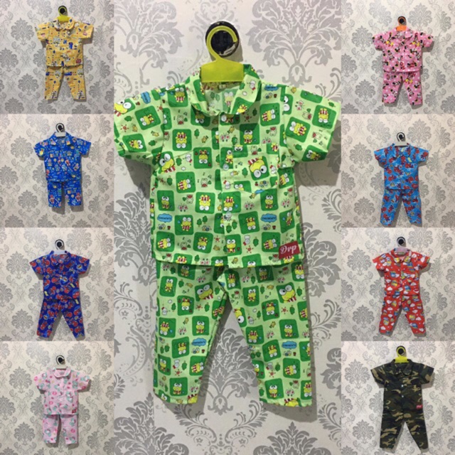 PIYAMA BAYI BAHAN LEMBUT &amp; BERKUALITAS