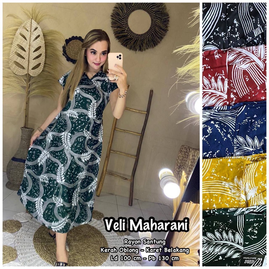 Baju Daster Pakaian Tidur Wanita Kekinian Bahan Rayon Daily Home Dress Terbaru