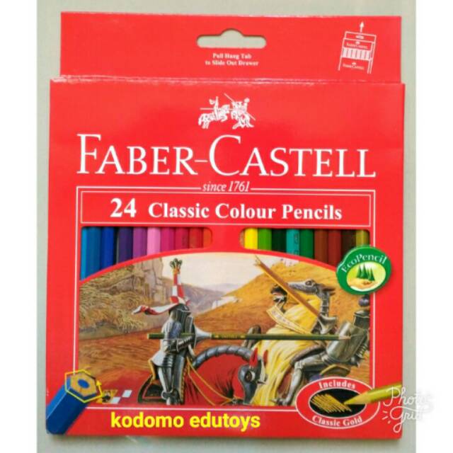 

Pensil Warna Faber Castell 24 Classic Colour Pencils