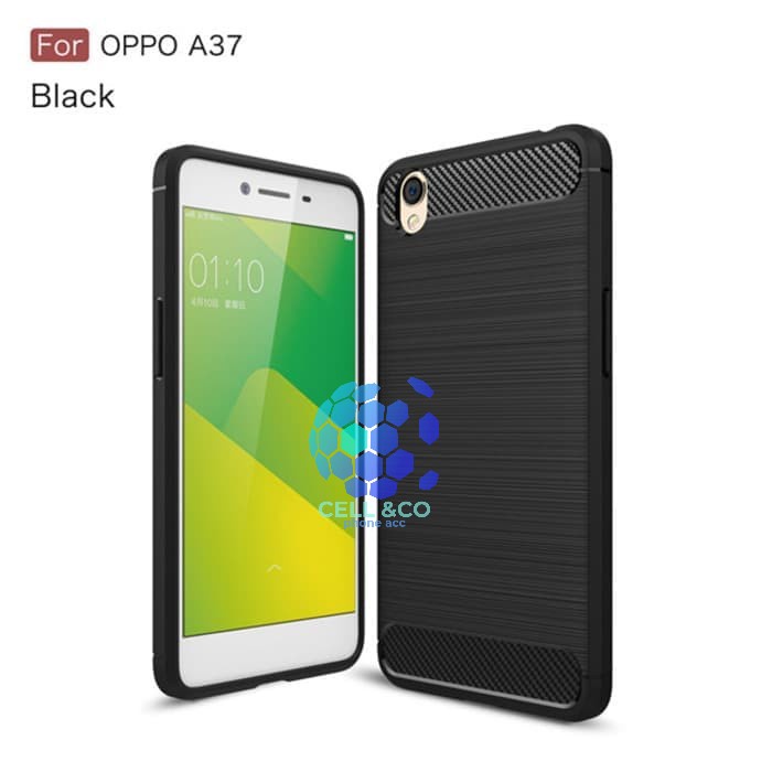 CASE CARBON OPPO A37 NEO 9 casing hp silikon softcase case premium carbon cover