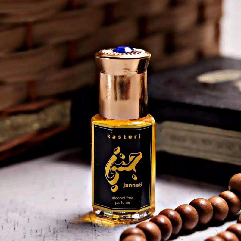 MINYAK KASTURI JANNATI KASTURI MINYAK WANGI NON ALKOHOL 6ML Kijang kasturi Parfum kasturi 6ml