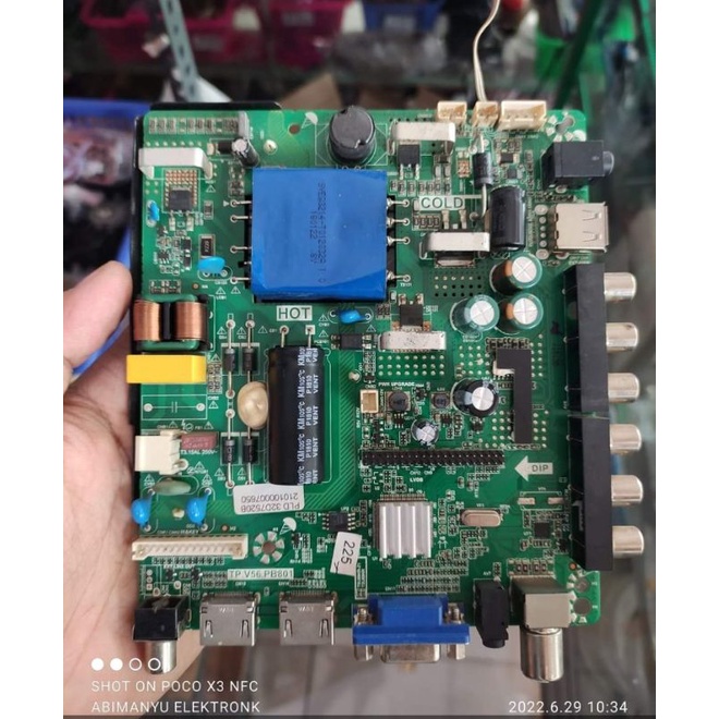 MAINBOARD TV LED POLYTRON PLD 32D7520B - 32T7520B - 32D7520 - 32T7520