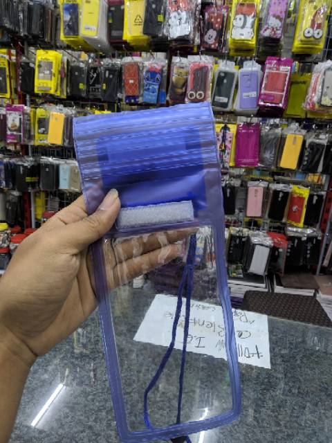 Waterproof hp kantong hp anti air sarung hp anti air [bisa semua type Hp]