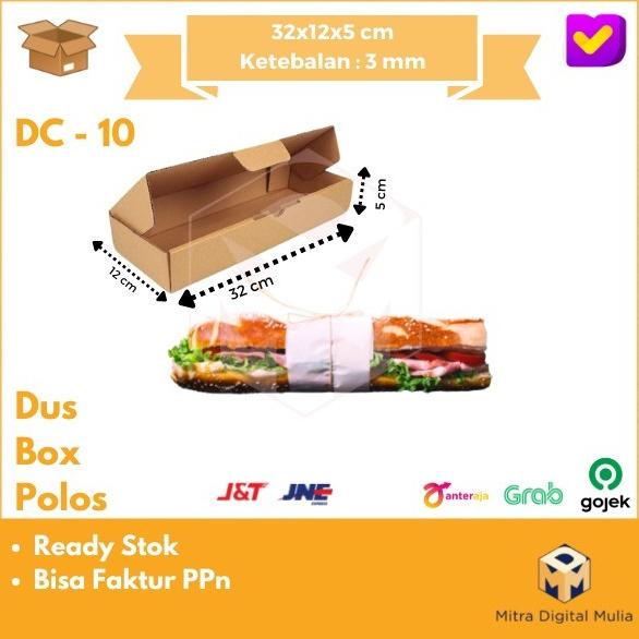 

Kardus Dus Polos DC-10 Diecut 32 x 12 x 5 Box Makanan / Hampers