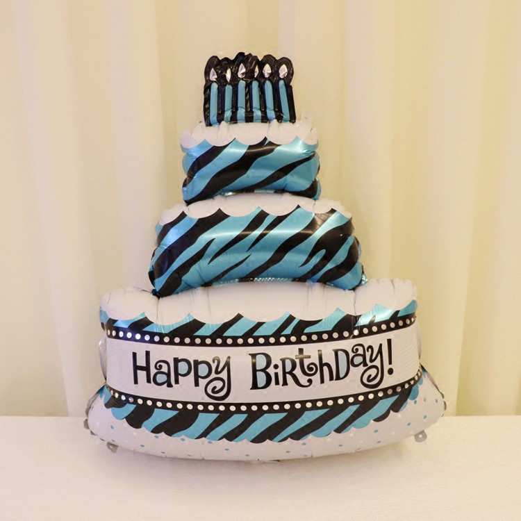 JUMBO FOIL CAKE TOSCA UK -+110CM / FOIL KUE ULTAH BESAR