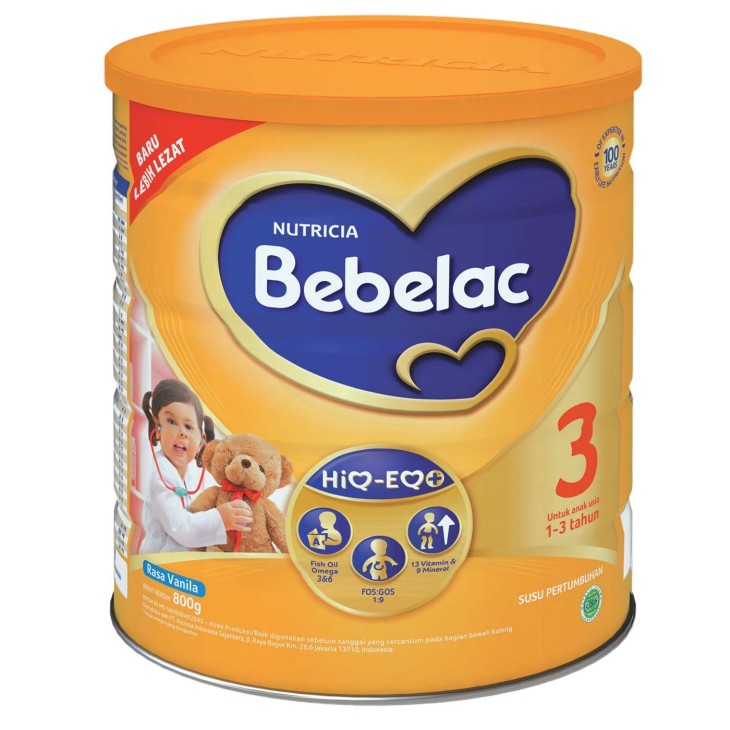 Bebelac 3 Madu Vanila 800 gr