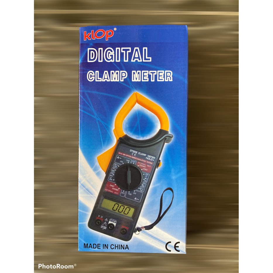Digital clamp meter / tang ampere meter / voltmeter ac dc alat ukur