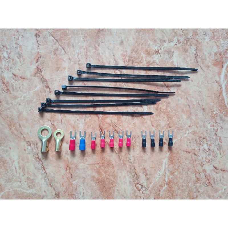 Paket Skun Audio Mobil + Kabel Ties