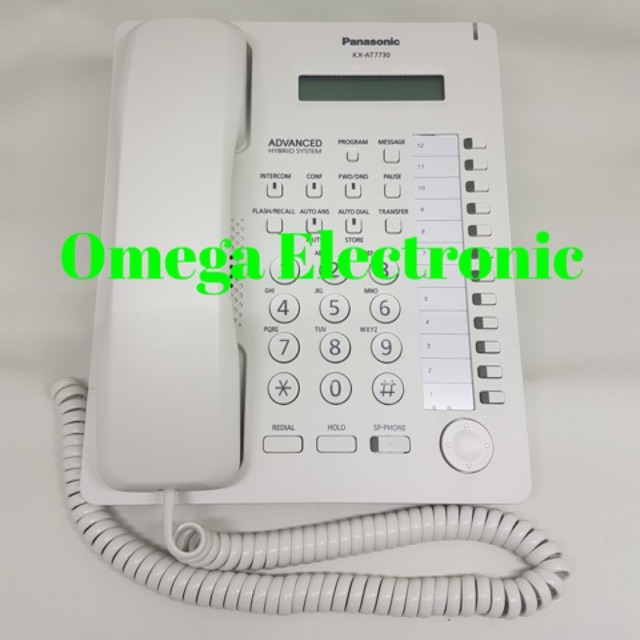 Jual Telephone Key Panasonic KX-T7730 Pesawat Telepon Proprietary 7730 ...