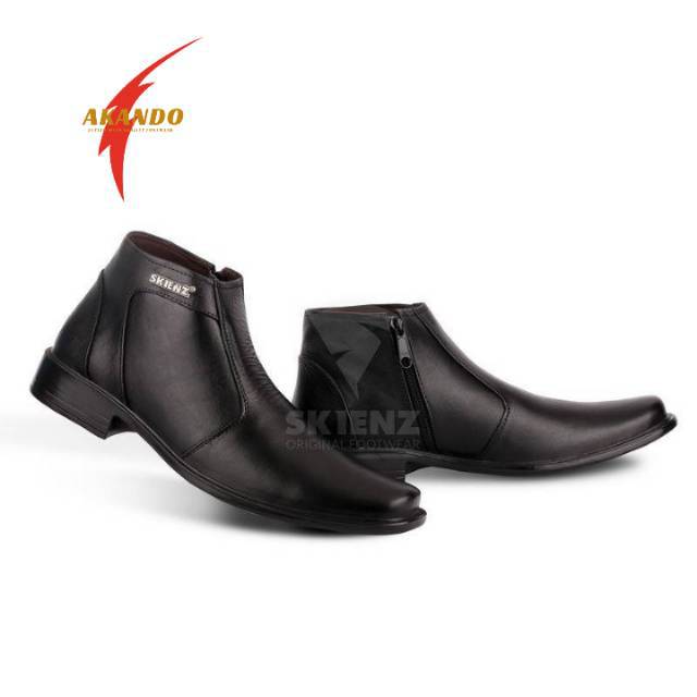 Sepatu pantofel pria I Akando ROMA kulit original Skienz