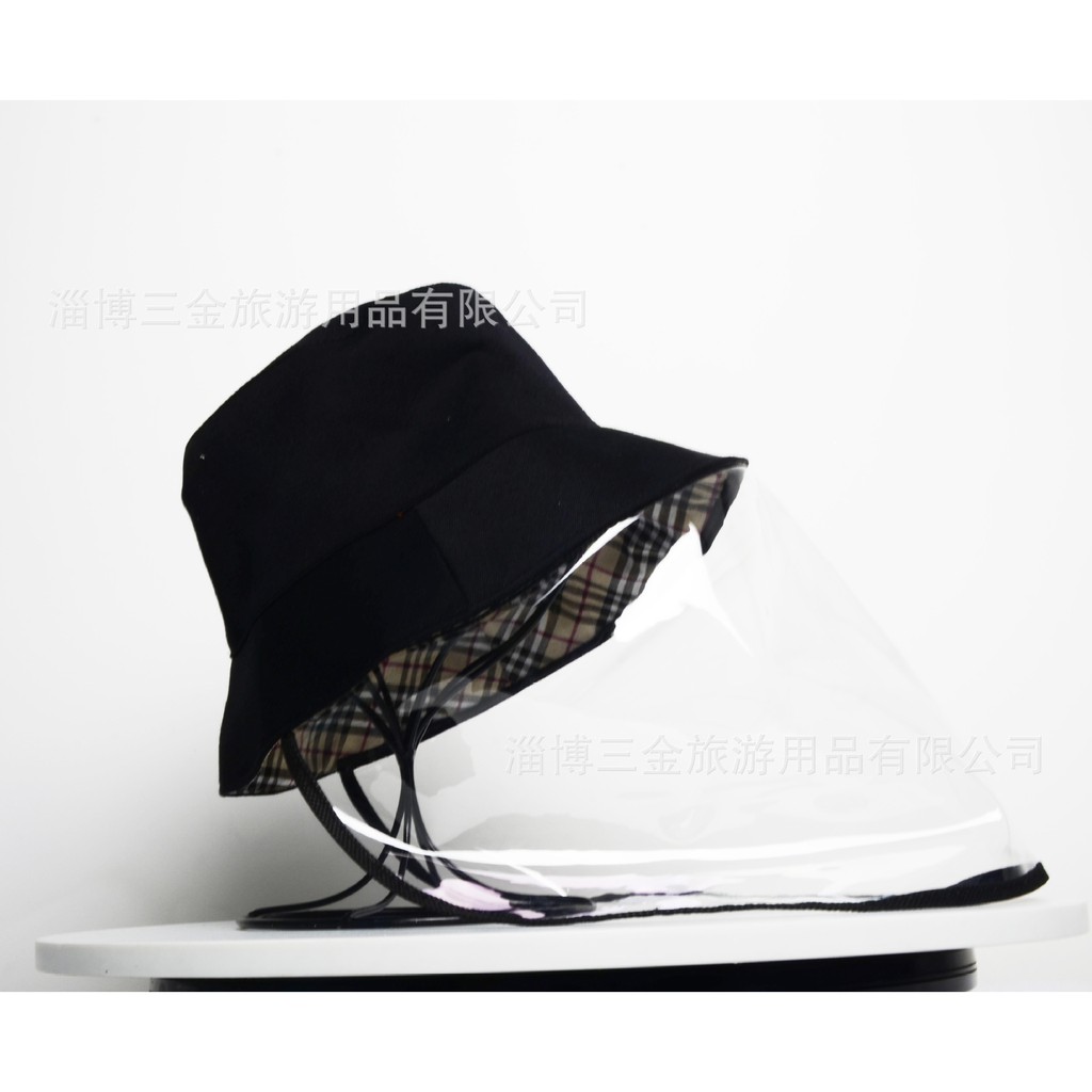 PBB protective bucket hat topi anti virus corona debu apd alat perlindungan diri shield face protect