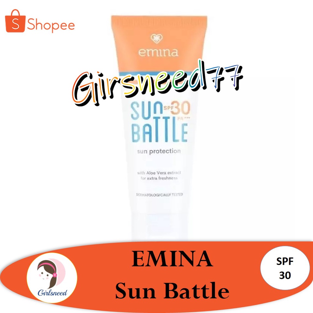 EMINA Sun Battle Protection SPF 30 60ml GIRLSNEED77