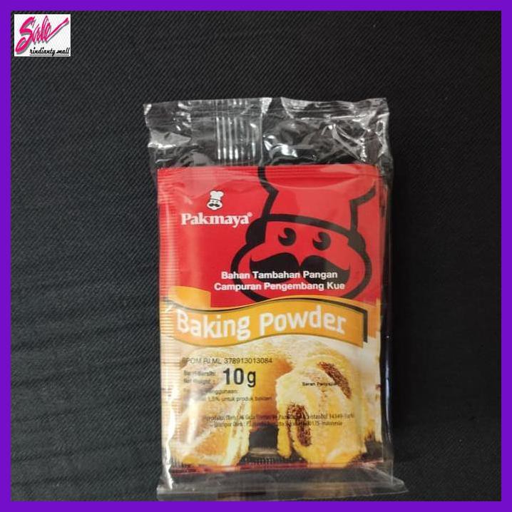 

DERPOWBAKING- PAKMAYA BAKING POWDER 10GX6 -ASLIII.