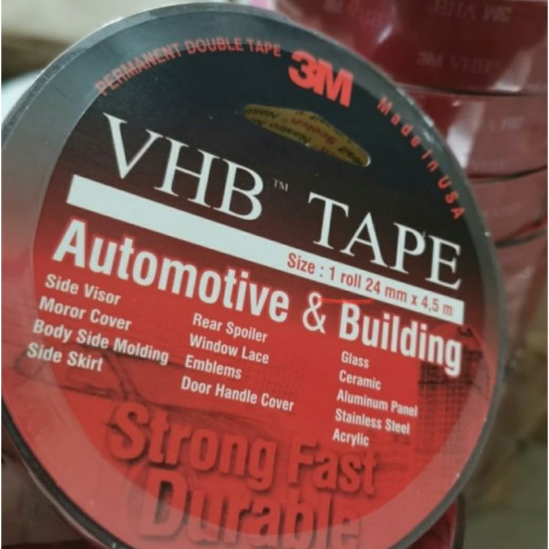 

Double Tape 3M VHB 24mm x 4.5mtr