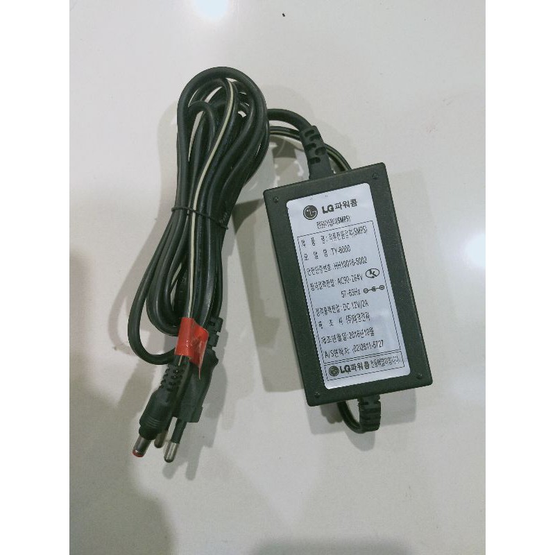 Charger Adaptor LG Original Asli 100% 12V 2A Switching Adapter LCD TV