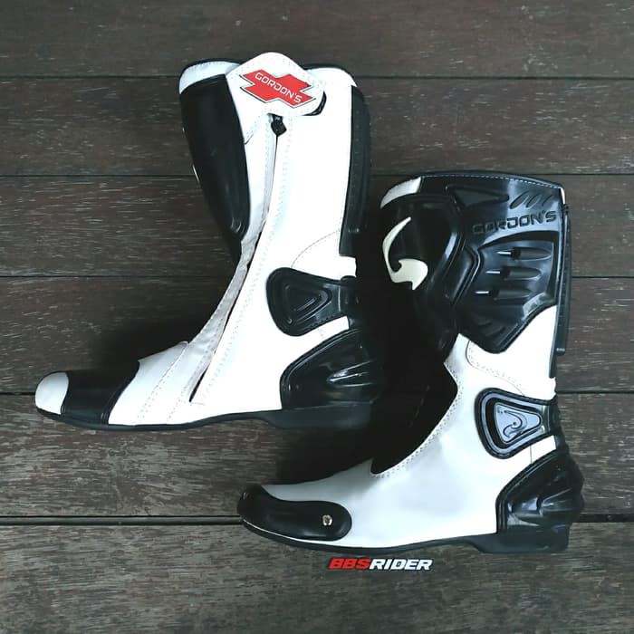 Sepatu Road race/ Cornering / Touring Gordon RR Putih