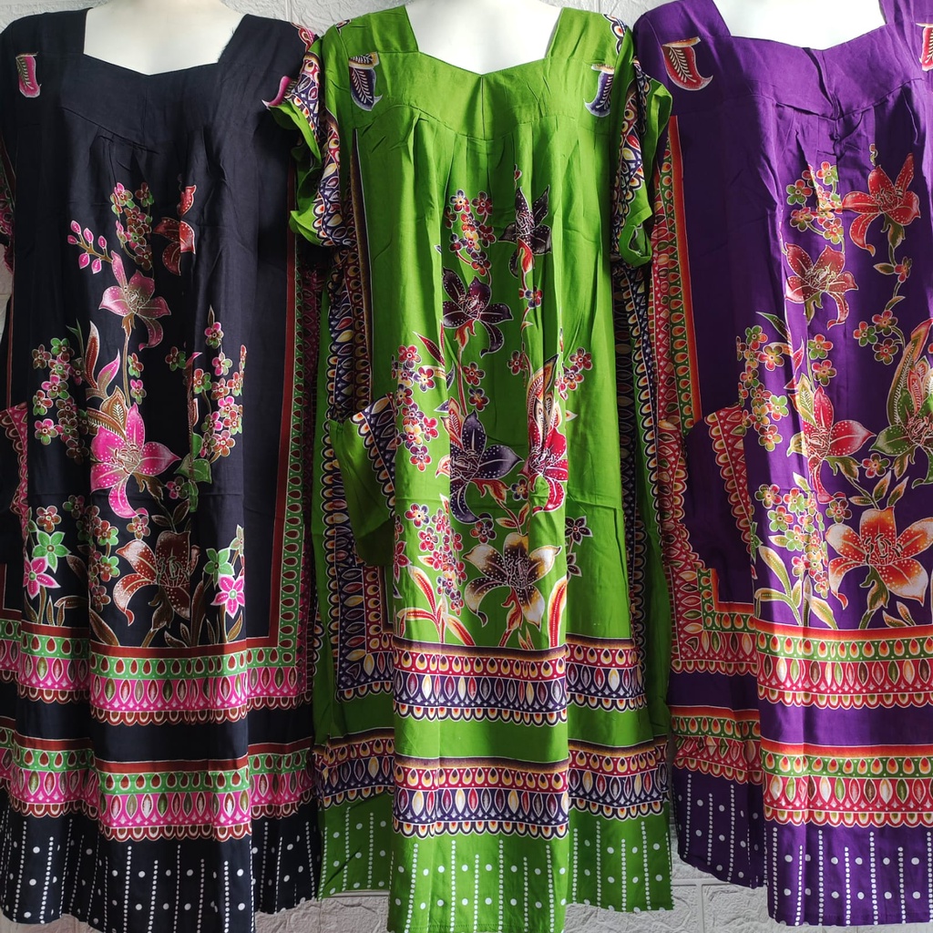 DASTER HENGKY SIKAK JUMBO MOTIF MAHKOTA ANGGREK