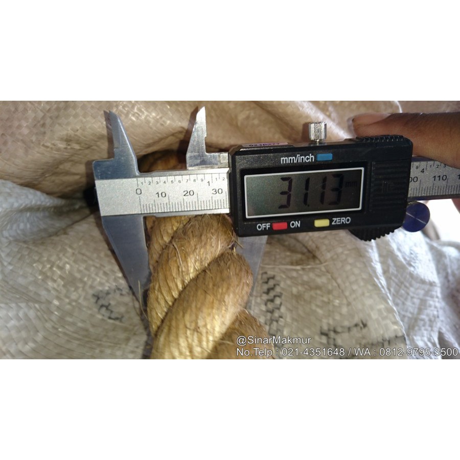 Tambang Manila | Manila Rope 31 Mm Untuk Perkapalan, Industri dll