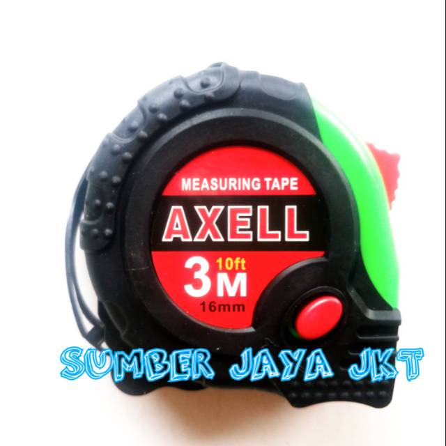 Meteran Karet 3 M - Meteran Tukang 3 M - Alat Ukur Tukang 3 Meter