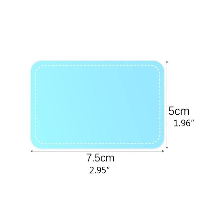 

JOY 200PCS / ROLL STIKER LABEL NAMA / ALAMAT BENTUK PERSEGI PANJANG SDFD31322
