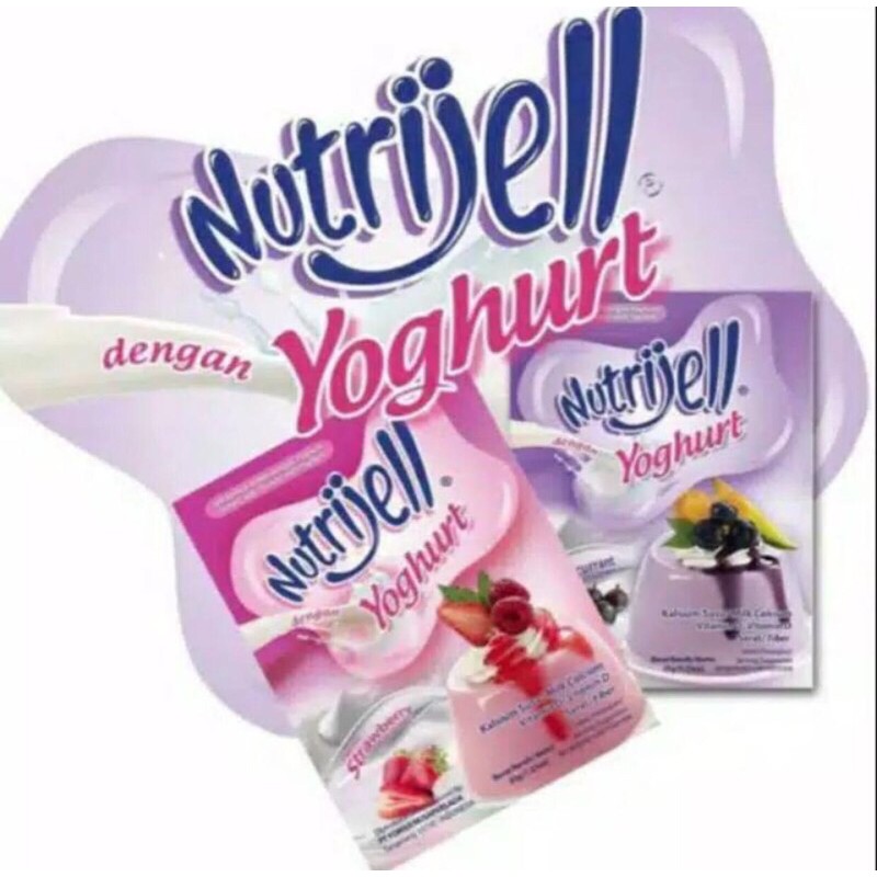 

NUTRIJELL YOGHURT BLACKCURRANT / STRAWBERRY