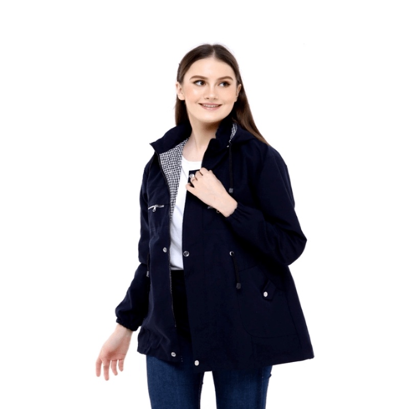 Jaket Cewek Kekinian Terbaru Jumbo Korea Murah Bahan Kanvas Size L - XL - XXL - XXXL - XXXXL