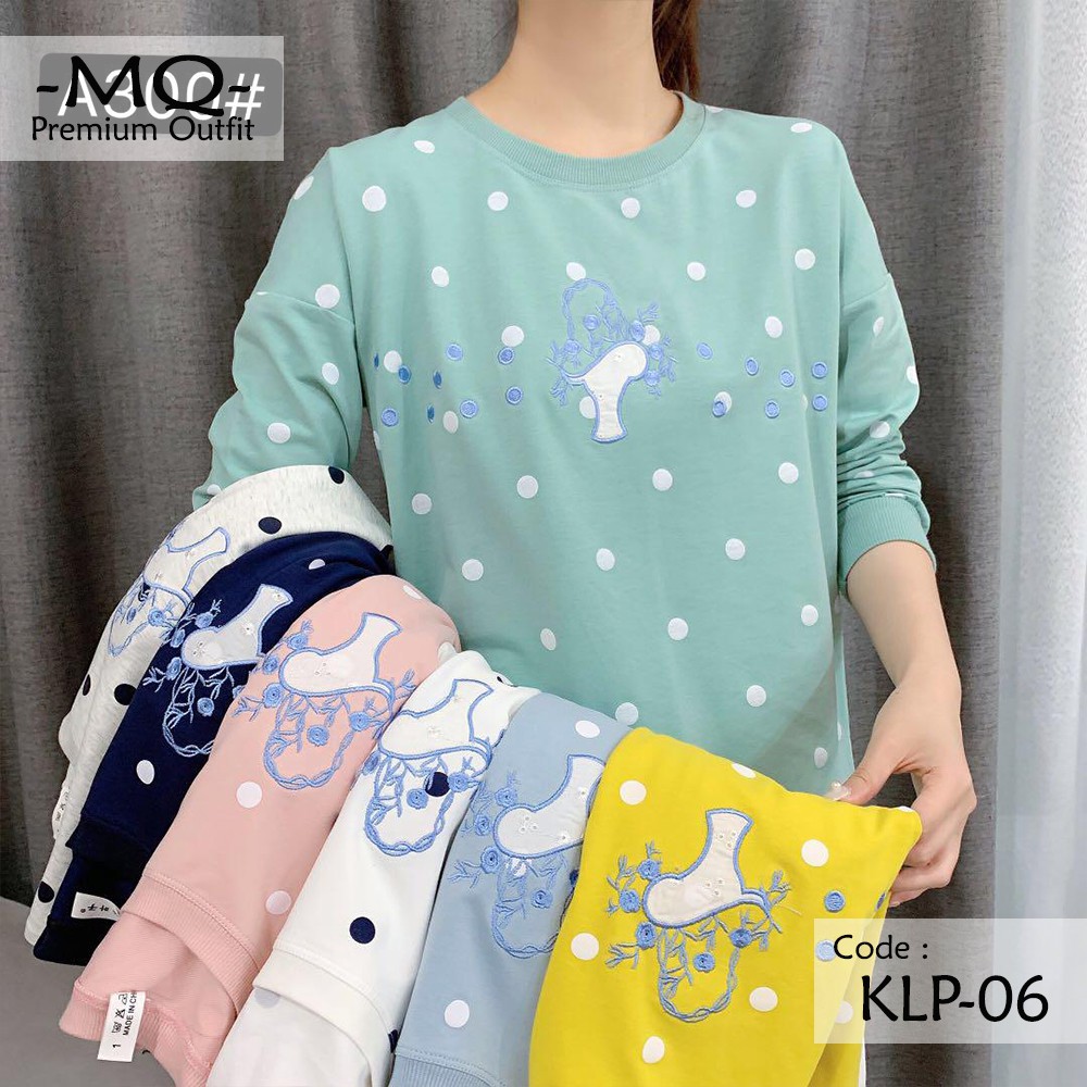 KAOS WANITA IMPORT Baju Atasan Cewek Ibu2 Lengan KAOS WANITA IMPORT Baju Atasan Cewek Ibu2 Lengan
