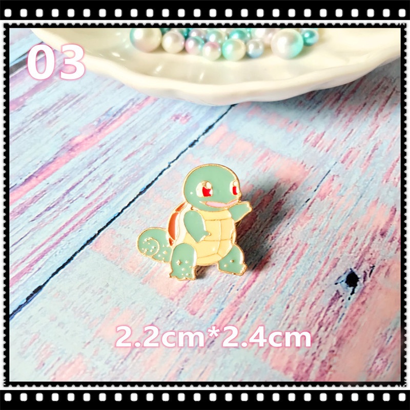 PO005 – Brooch Bros Anime Pokemon Pokeball Pikachu Squirtle Charmander Psyduck Snorlax Jigglypuff