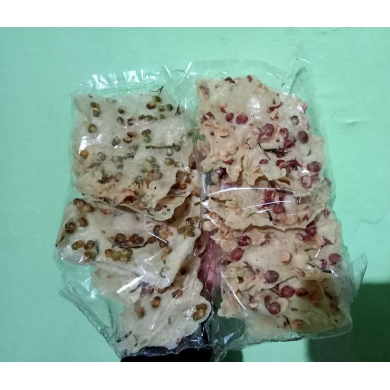

Peyek Bungkusan Murah/Rempeyek Rempah/ Peyek Kacang/Peyek Rebon