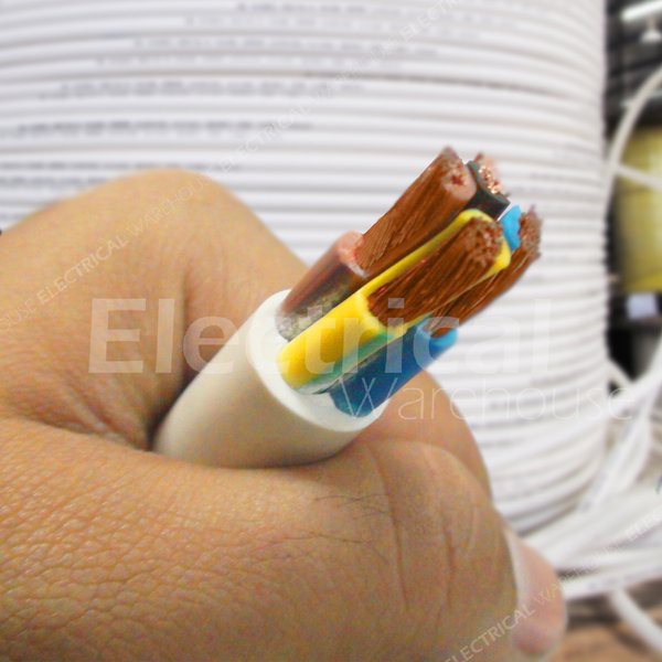 Kabel Listrik Serabut NYMHY 4x2.5mm2 SUTRADO ( HY 4x2.5mm 4x2.5 4 x 2.5 mm2 4x2,5 )