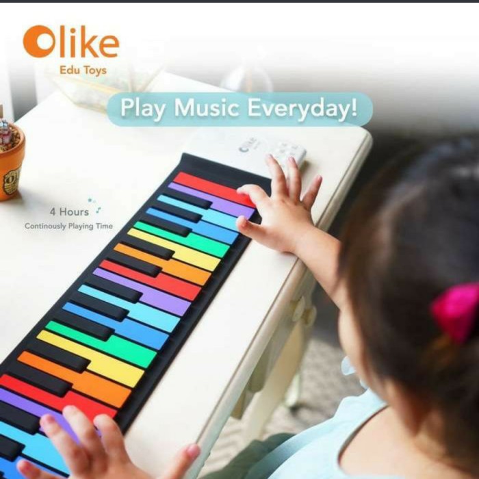 olike hand roll piano kids original