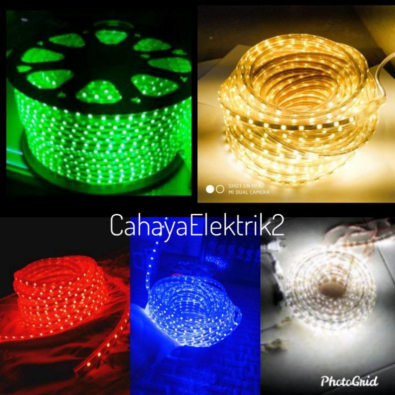 Lampu selang LED strip lampu hias gypsum meteran / 1 meter 2 meter 3 meter