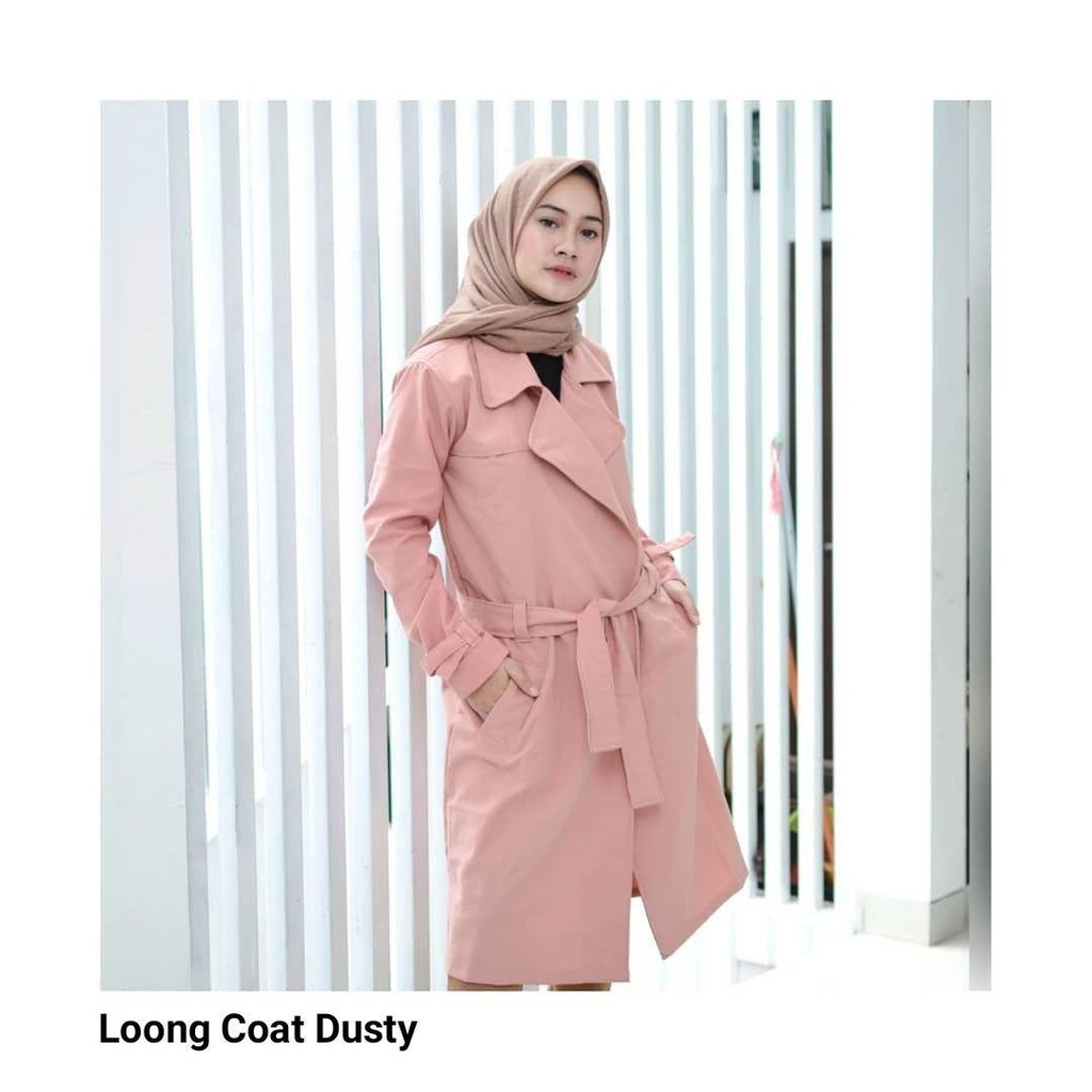 Nara Grosir - Long Coat l Jaket Wanita